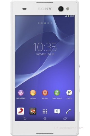 Sony Xperia C3(Snow White, 8 GB)